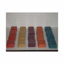 L'artisan du meuble ROLLAND - Domino bois couleur 8 pièces - jouet en bois