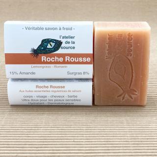 L'atelier de la source - Roche Rousse lait d&#039;amande - Savon - 0.1
