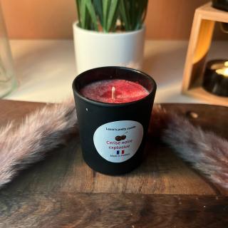 Laura's pretty candle - Bougie Mini - Cerise noire explosive - Bougie artisanale