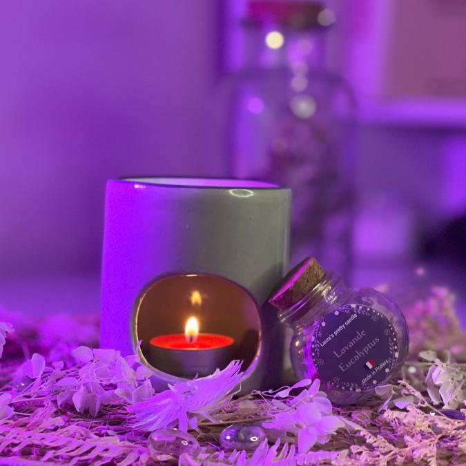 Laura's pretty candle - Fiole de mini fondants - fondant parfumé