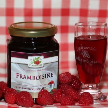 Le Domaine du Framboisier - Framboisine - Fruit à l&#039;eau de vie