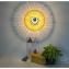 LEEWALIA - Applique lumineuse murale HIVE - jaune moutarde - Applique murale - ampoule(s)