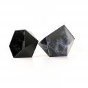 LEEWALIA - Boîtes origami marbre noir et noir - Boite