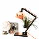 LEEWALIA - Lampe de bureau origami cuivre et noir - Lampe de bureau - ampoule(s)