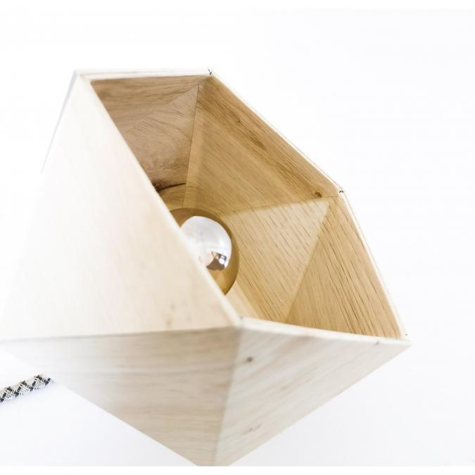 LEEWALIA - Petite lampe Origami érable - Lampe de chevet - ampoule(s)
