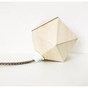 LEEWALIA - Petite lampe Origami érable - Lampe de chevet - ampoule(s)