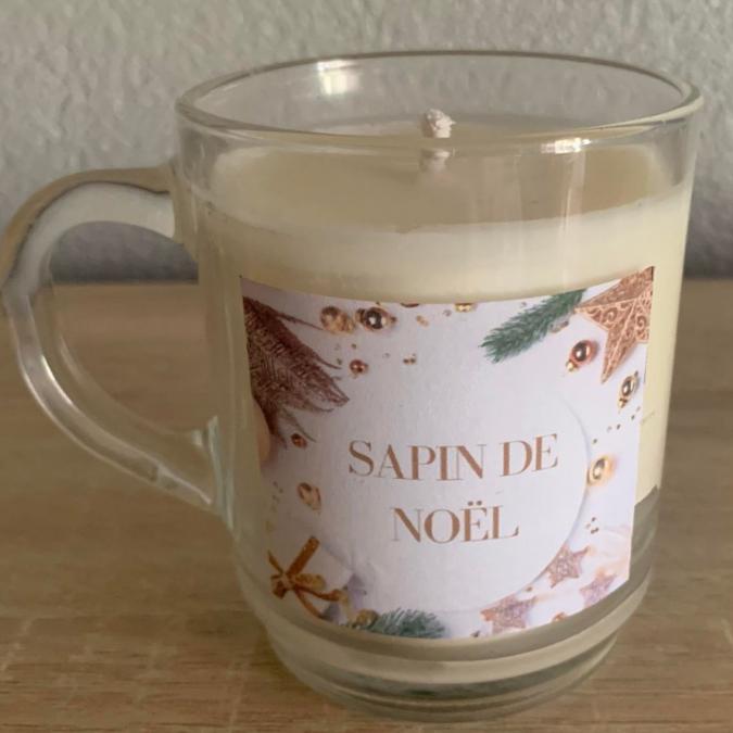 Les Bougies d’Amélie - Bougie Sapin de Noël 200g - Bougie - 4668