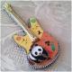 Les Fée...rmetures éclair - Guitare miniature au panda - Cadeaux de Noël
