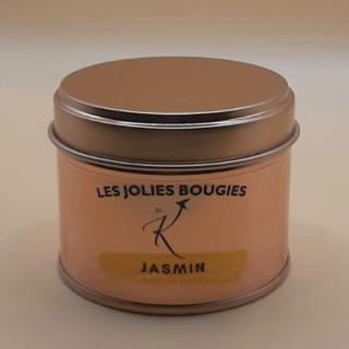 Les Jolies Bougies by K - Bougie Jasmin - 90g - Bougie - de Grasse- sans CMR ni phtalate