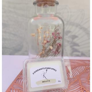 Les Jolies Bougies by K - Tablette de Fondants parfumés Mojito - Fondant (cire)