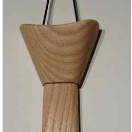 Les petits copeaux Clément GAUSSIN - Cravate en bois de frêne - Cravate - Beige