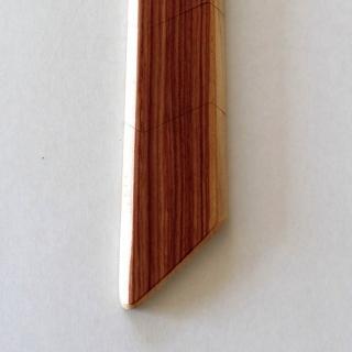 Les petits copeaux Clément GAUSSIN - Cravate en bois plaquée de Bois de Rose - Cravate - Beige