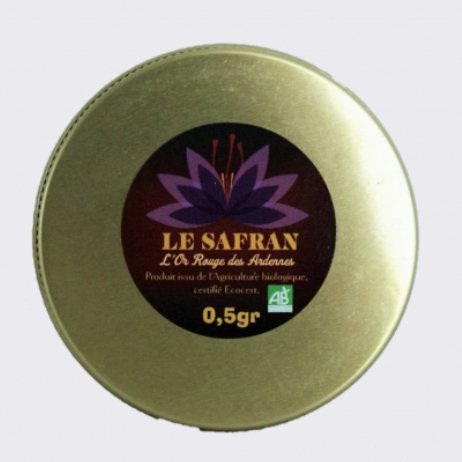 Le Safran - Delphine Liegeois - Safran sec en filaments : le pot fin gourmet, 0.5gr - Safran