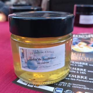 Le safran d'Athos - Gelée de Sauternes - Gelée