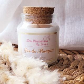 Les Délicieuses by Shasha - • Bougie parfumée &quot; Jus de Mangue &quot; • - Bougie artisanale