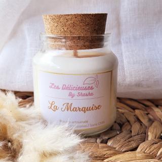 Les Délicieuses by Shasha - • Bougie parfumée &quot;La Marquise&quot; • - Bougie artisanale