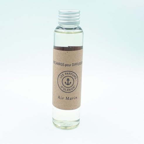 Les Parfums d'Oléron® - Air Marin - Recharge pour diffuseur de parfum - 100ml - Diffuseur de parfum