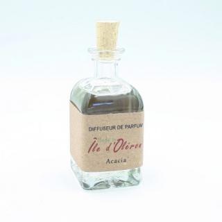 Les Parfums d'Oléron® - Diffuseur de parfum (Carré) - Acacia - 40ml - Diffuseur de parfum
