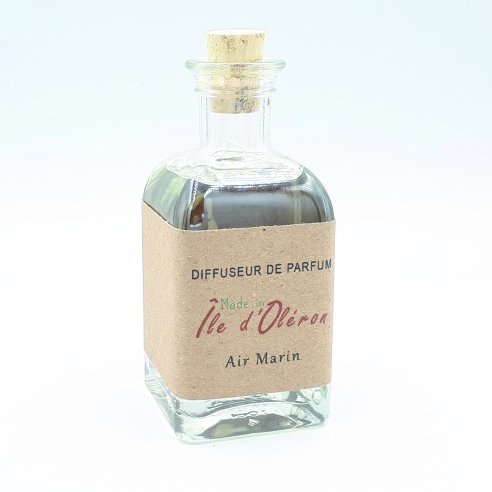 Les Parfums d'Oléron® - Diffuseur de parfum (Carré) - Air Marin -  100ml - Diffuseur de parfum
