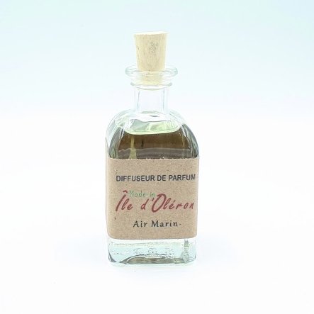 Les Parfums d'Oléron® - Diffuseur de parfum (Carré) - Air Marin - 40ml - Diffuseur de parfum
