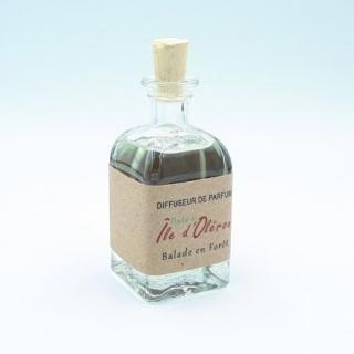 Les Parfums d'Oléron® - Diffuseur de parfum (Carré) - Balade en Forêt - 40ml - Diffuseur de parfum