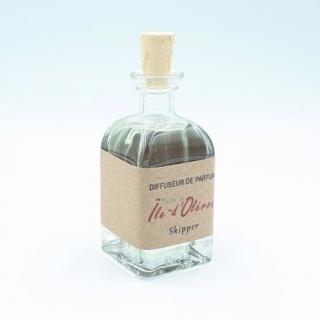 Les Parfums d'Oléron® - Diffuseur de parfum (Carré) - Skipper - 40ml - Diffuseur de parfum