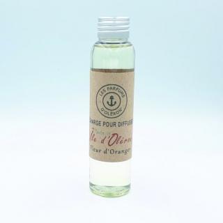 Les Parfums d'Oléron® - Fleur d&#039;Oranger - Recharge pour diffuseur de parfum - 100ml - Diffuseur de parfum