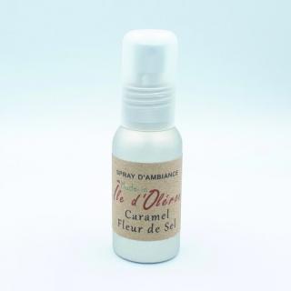 Les Parfums d'Oléron® - Spray de parfum d&#039;ambiance - Caramel Fleur de Sel - 50ml - Spray de parfum