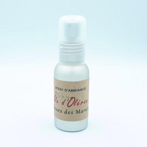 Les Parfums d'Oléron® - Spray de parfum d&#039;ambiance - Fleurs des Marais - 50ml - Spray de parfum
