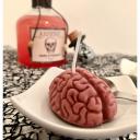 L'Etincelle bougies - Bougie cerveau Halloween - Bougie artisanale