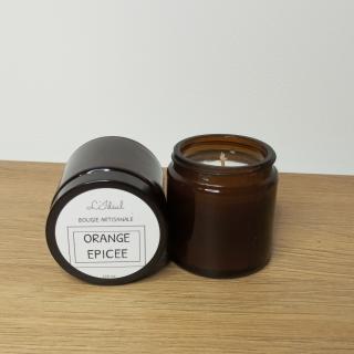 L'Idéal - PROMOTION -50% bougie Orange épicée - Bougie artisanale
