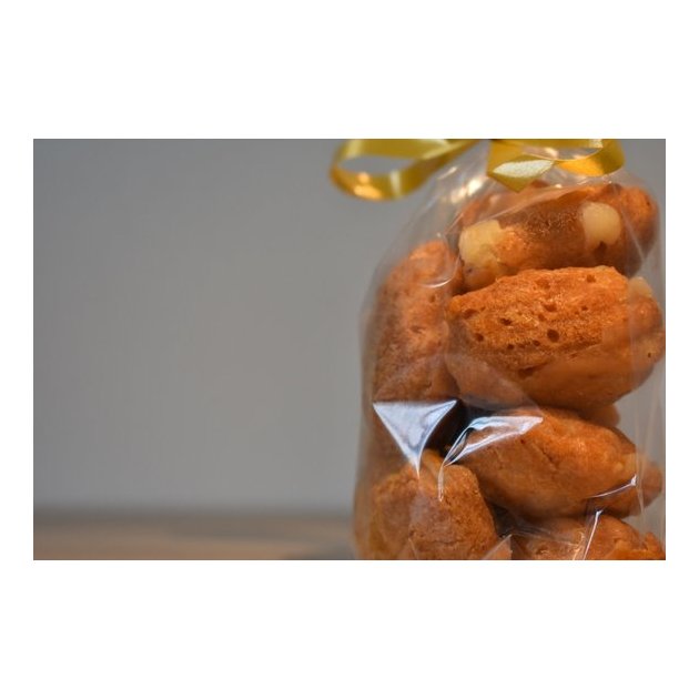 Loloco - Madeleines Paprika, Emmental - 100 gr - Apéritif et biscuits salés - 100 gr