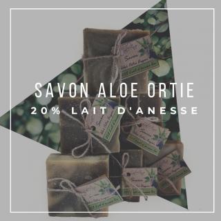 LUL'ANE - Savon Lait d&#039;ânesse, Argan Aloe Ortie - Savon - 100
