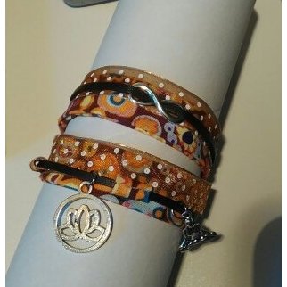 Luminelle-créa - Bracelet ou collier bohème - bracelet bohème