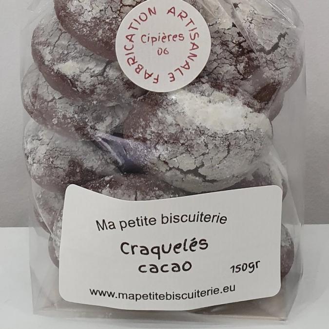 MA PETITE BISCUITERIE - Craquelés cacao - Biscuit