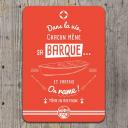 MAD BZH - Carte Postale “Dans la vie, chacun mène sa barque ! Même en Bretagne”. - carte postale