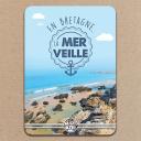 MAD BZH - Carte Postale “En Bretagne, la mer veille” - carte postale
