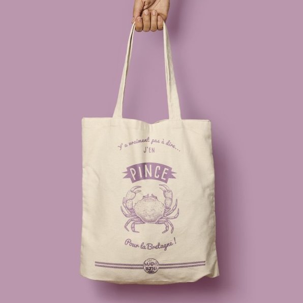 MAD BZH - Tote bag Pince - Tote bag