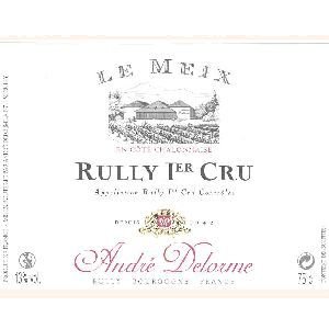 Maison André Delorme - Le Meix Rully 1er cru - rouge - 2012 - Bouteille - 0.75L