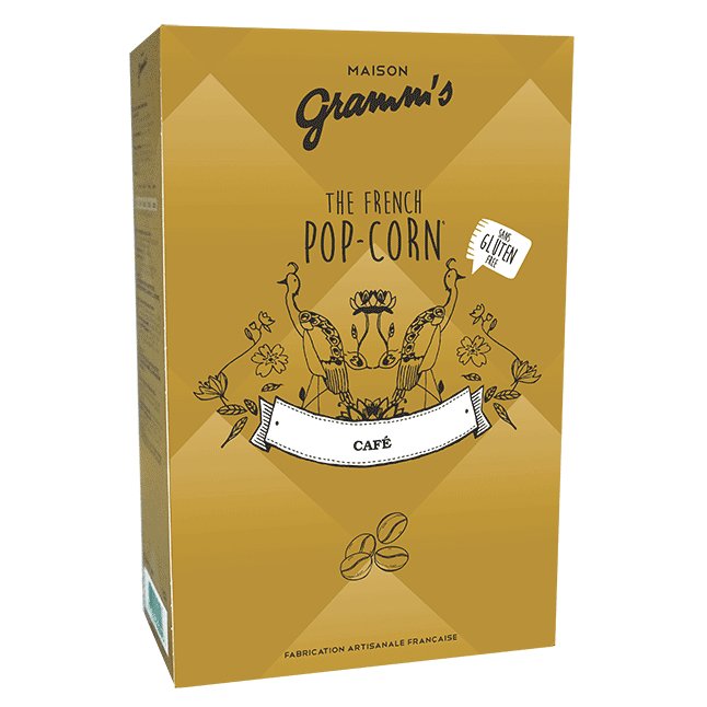 Gramm's - La Manufacture Bio - Caramel Beurre Salé Café Léger - French Pop-Corn