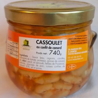 MAISON TETE - Cassoulet au confit de canard C1 - Cassoulet