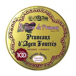 Maison du Pruneau - Ferme familiale fondée en 1916 - Pruneaux d&#039;Agens fourrés à la crème de pruneaux - B. 350g - Confiserie aux fruits