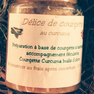 Ma Mosa - Délice de Courgette au Curcuma - 90 gr - Delice de legumes