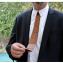 MARQUETERIE-49 - Cravate en bois articulée unique et insolite - Cravate - Marron