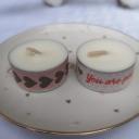 Mes bougies craquantes - Bougie chauffe plat décorée à l&#039;unité - Bougie - sans parfum