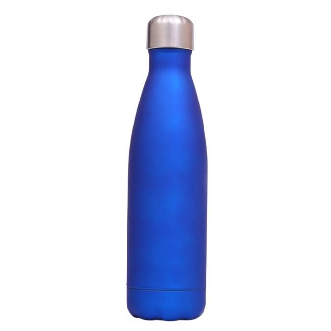 Natural'sace - Bouteille isotherme en inox (500ml) de couleur bleue - Bouteille