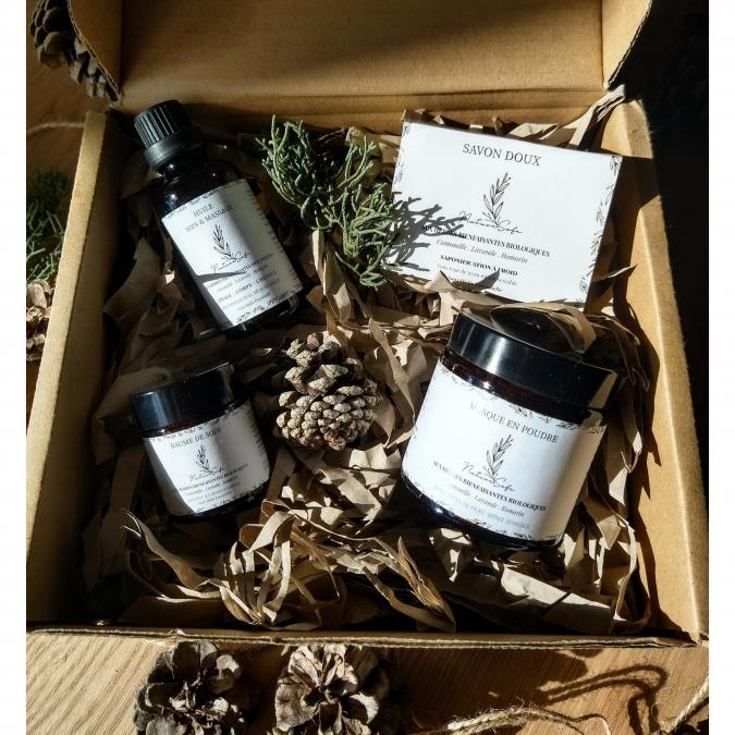 Naturesafe - Pack cosmétiques naturels et écologiques Naturesafe - coffret cadeau