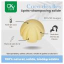 OXy Cosmétiques - Après shampoing solide haute qualité - Parfum Coco - Cosmétique 100% naturelle française - Après-shampoing