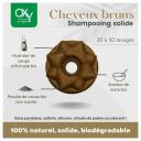 OXy Cosmétiques - Shampoing solide pour cheveux bruns à l&#039;orange douce et poudre de cacao - Shampoing - 0.07