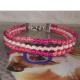 Passion-bracelet - Trio de bracelet spiral nuance rose - Bracelet - Coton